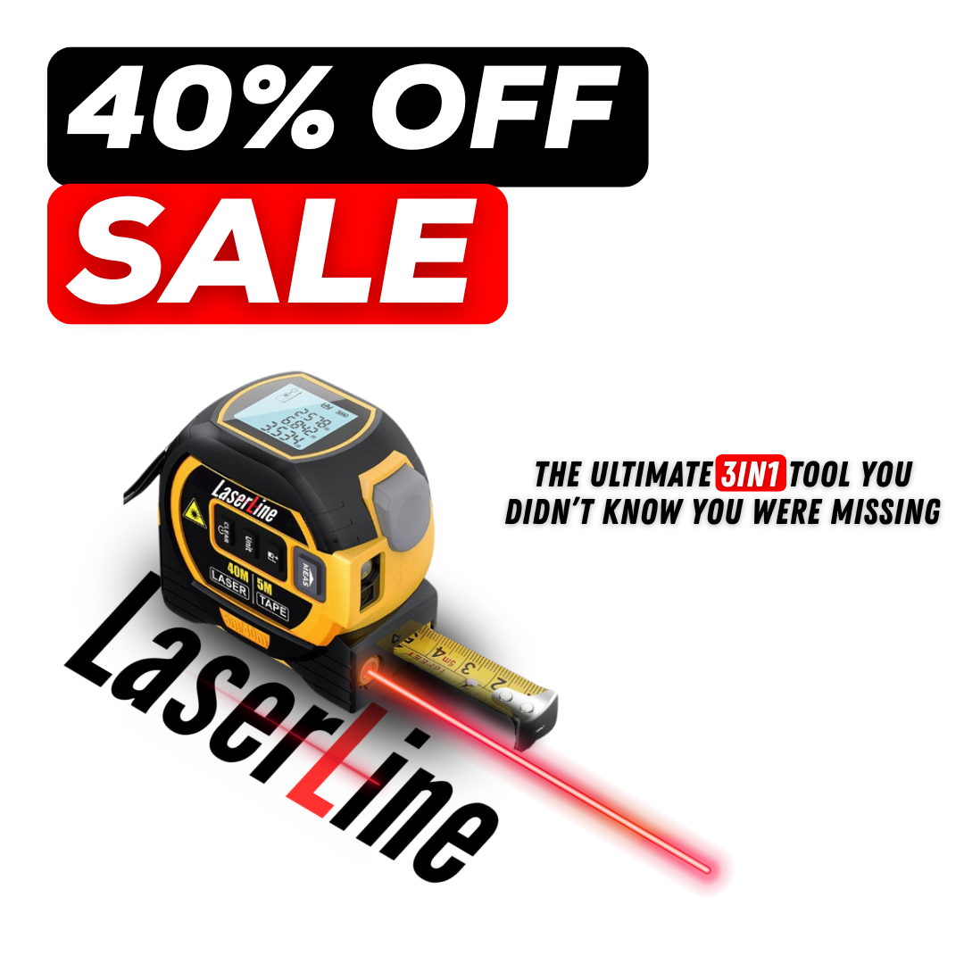 LaserLine - 3in1 Laser Tape Measure