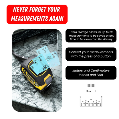 LaserLine - 3in1 Laser Tape Measure