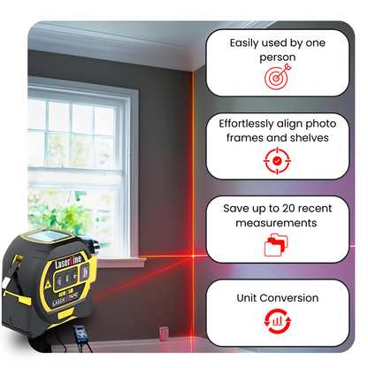 LaserLine - 3in1 Laser Tape Measure
